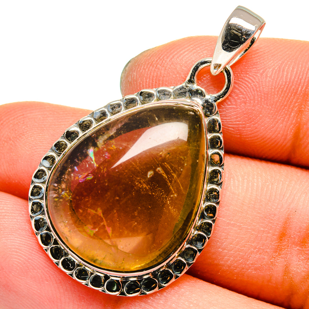 Citrine Pendants handcrafted by Anasilvercos - PD13583