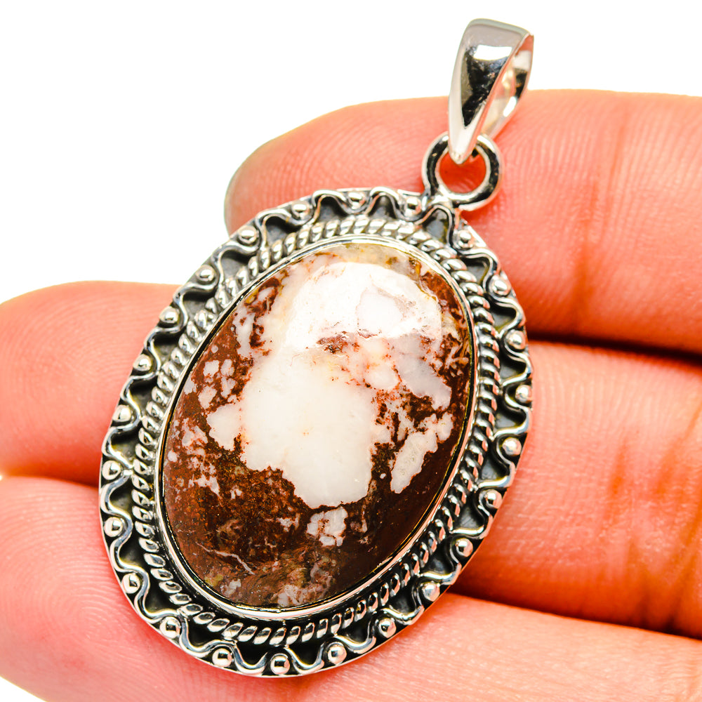 Wild Horse Jasper Pendants handcrafted by Anasilvercos - PD13589