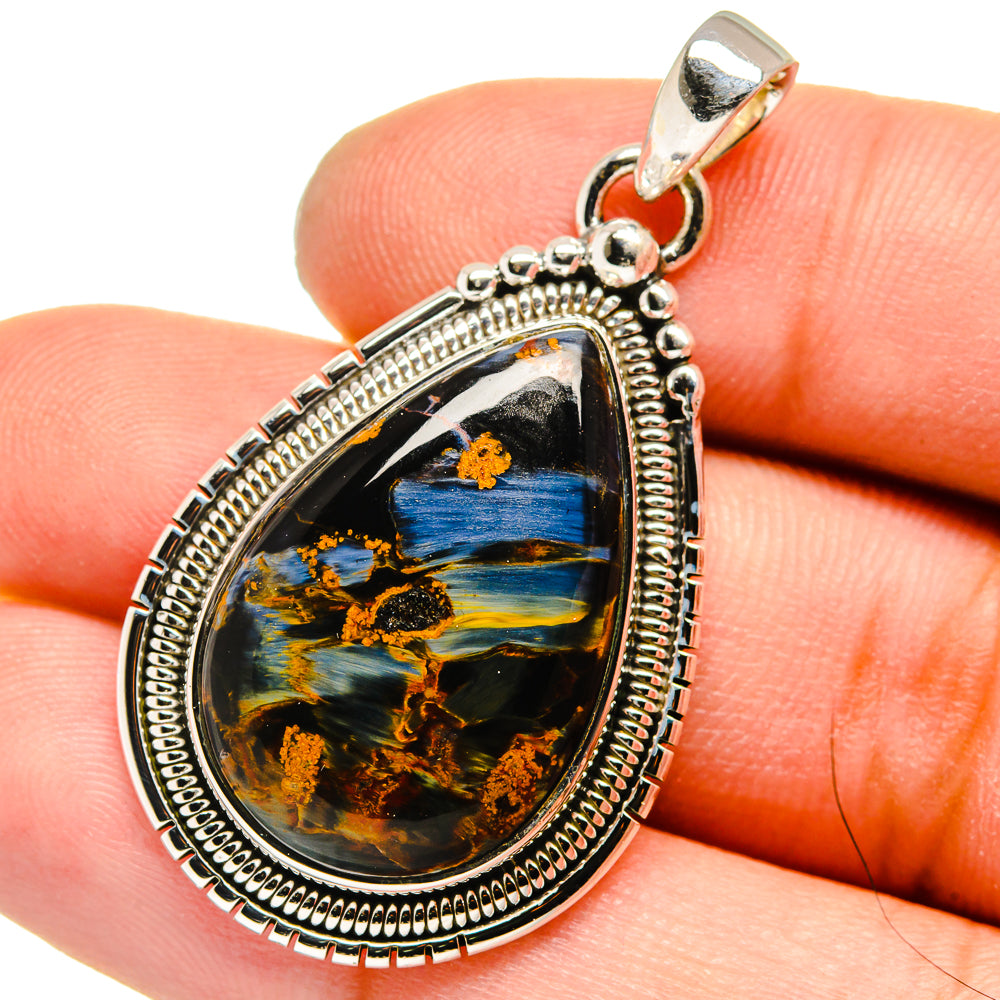 Pietersite Pendants handcrafted by Anasilvercos - PD13593