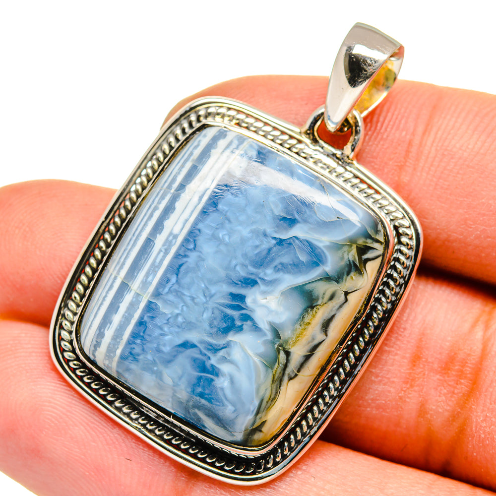 Owyhee Opal Pendants handcrafted by Anasilvercos - PD13597