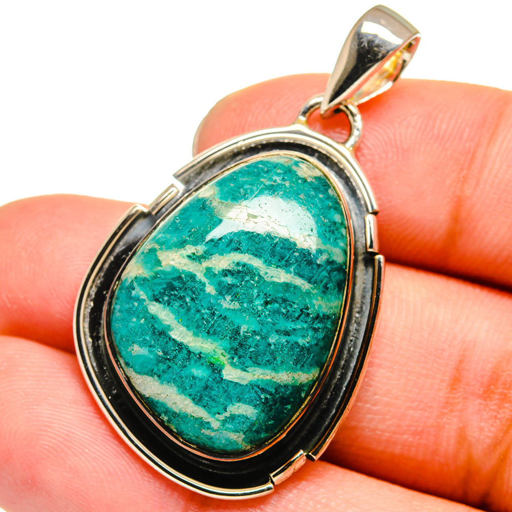 Amazonite Pendants handcrafted by Anasilvercos - PD13630