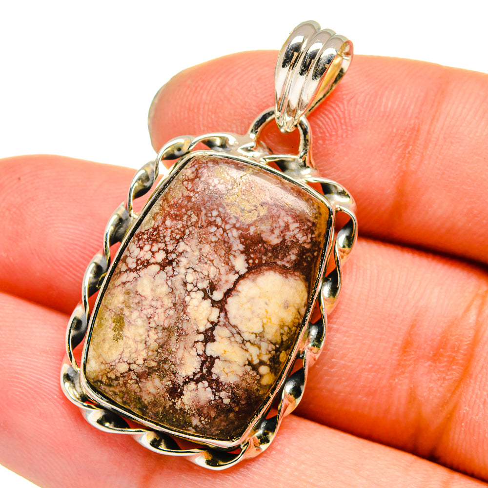 Wild Horse Jasper Pendants handcrafted by Anasilvercos - PD13650