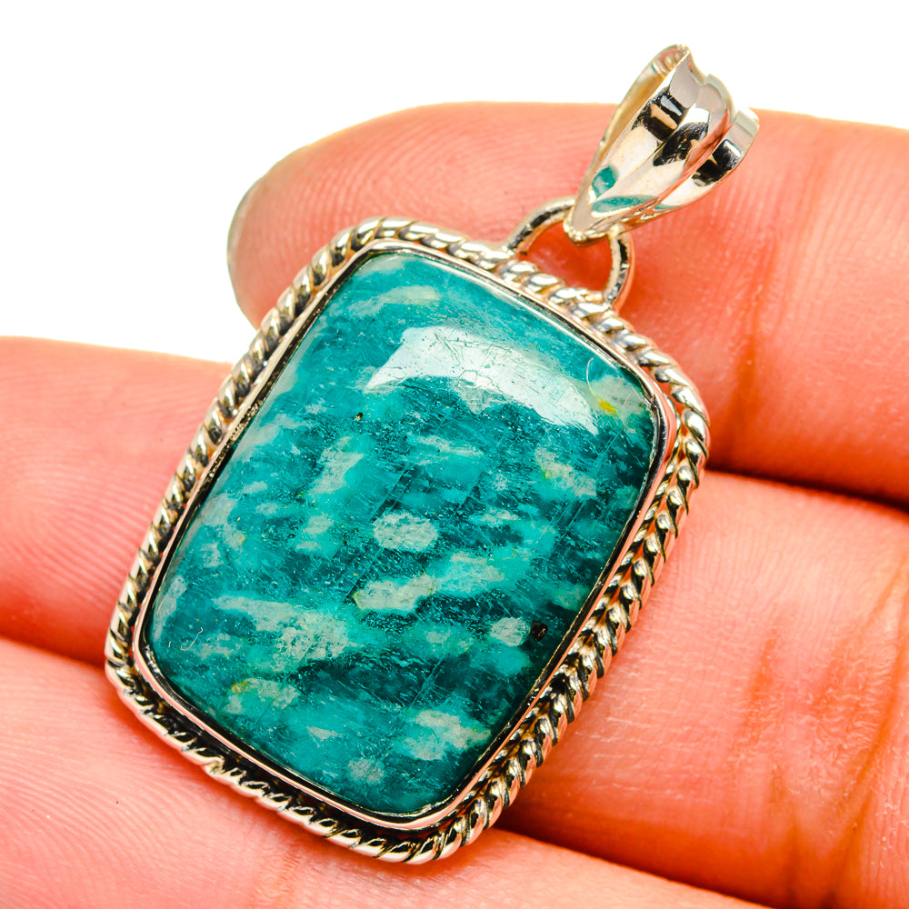 Amazonite Pendants handcrafted by Anasilvercos - PD13687