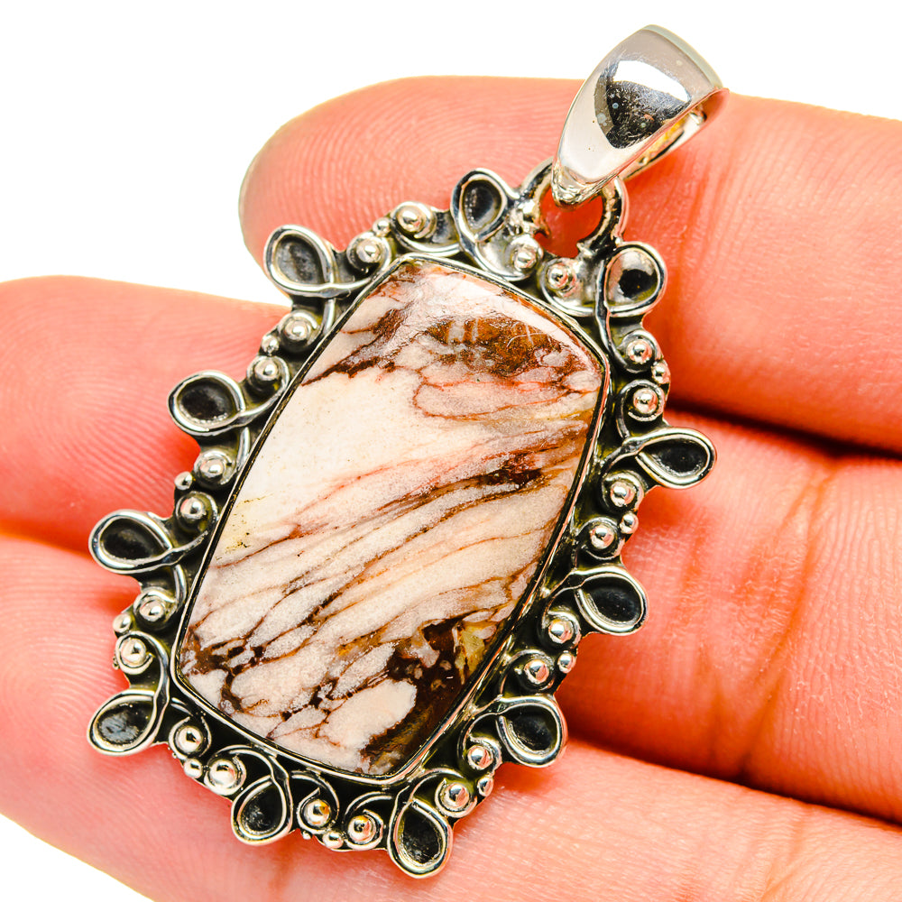 Wild Horse Jasper Pendants handcrafted by Anasilvercos - PD13713