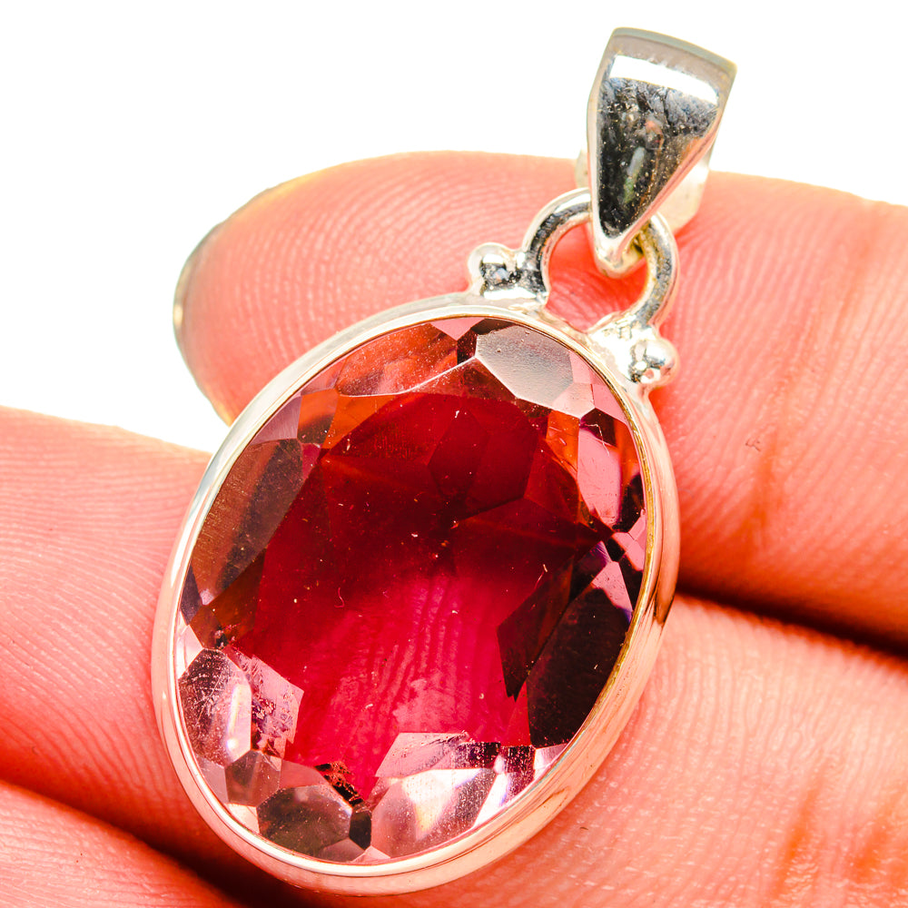 Color Change Alexandrite (lab.) Pendants handcrafted by Anasilvercos - PD13725