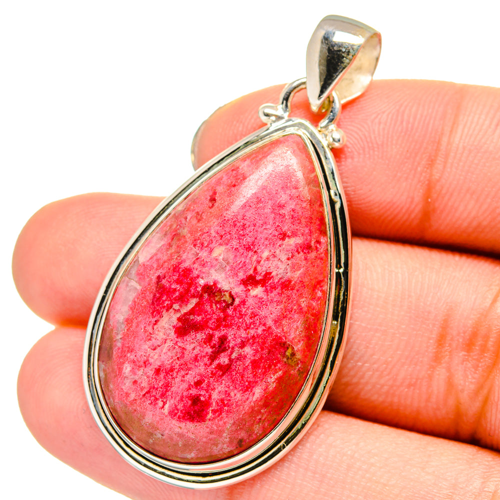 Thulite Pendants handcrafted by Anasilvercos - PD13747