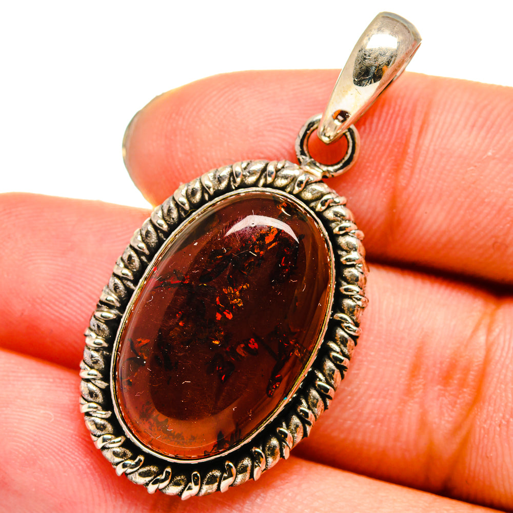 Baltic Amber Pendants handcrafted by Anasilvercos - PD13763