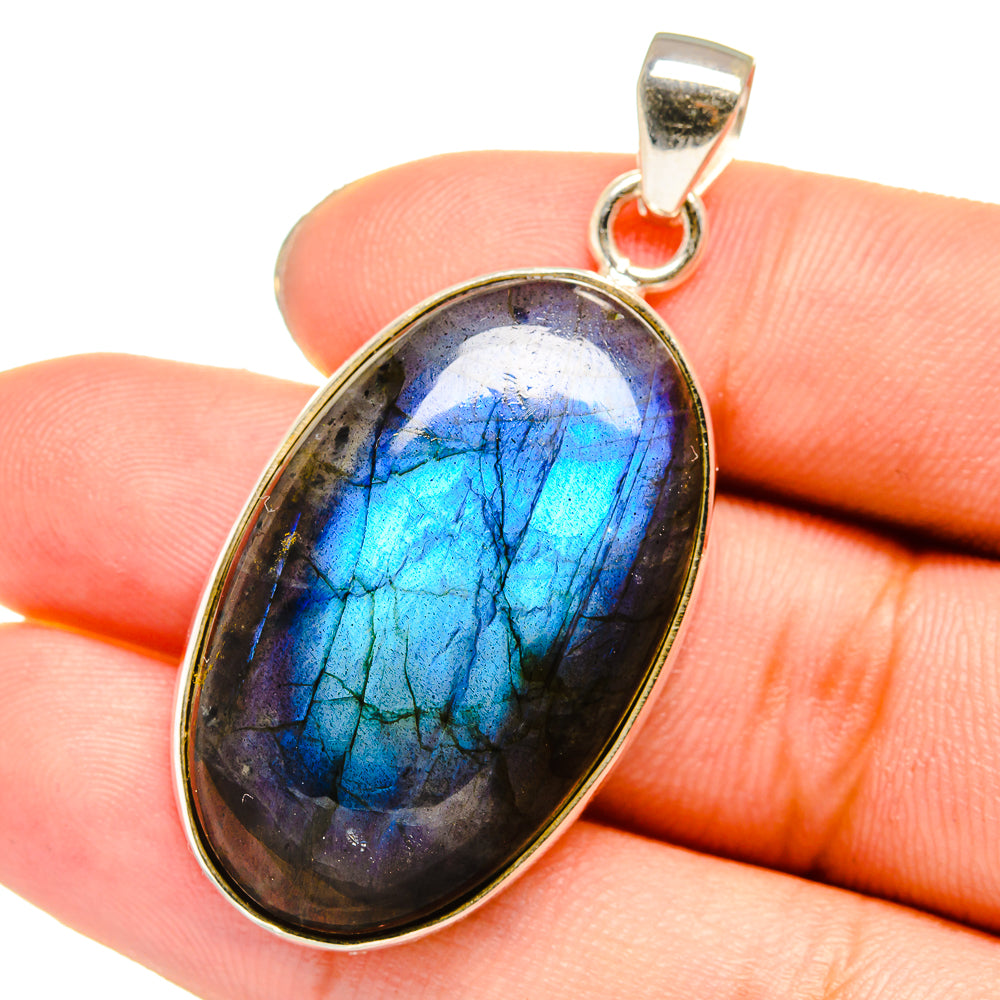 Labradorite Pendants handcrafted by Anasilvercos - PD13786