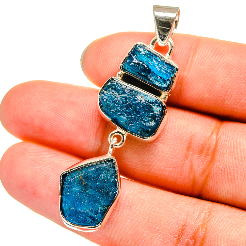 Apatite Pendants handcrafted by Anasilvercos - PD13794
