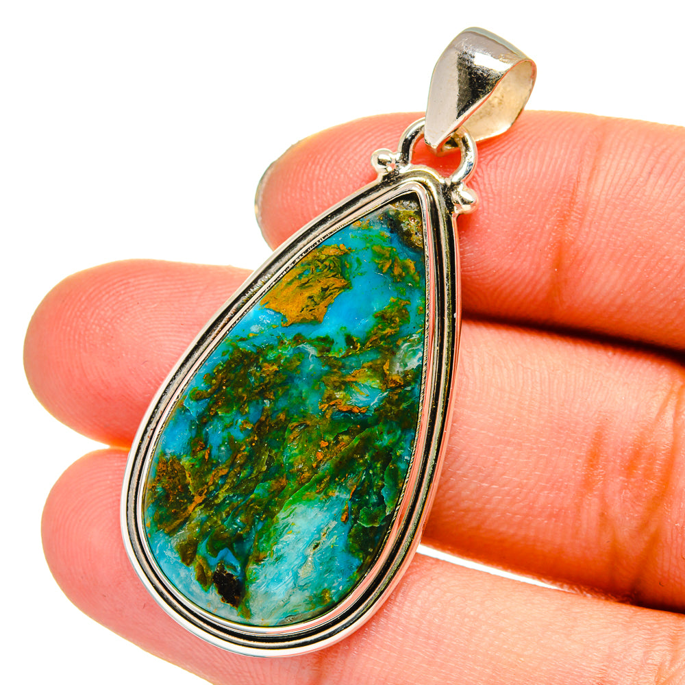 Peruvian Opal Pendants handcrafted by Anasilvercos - PD13807