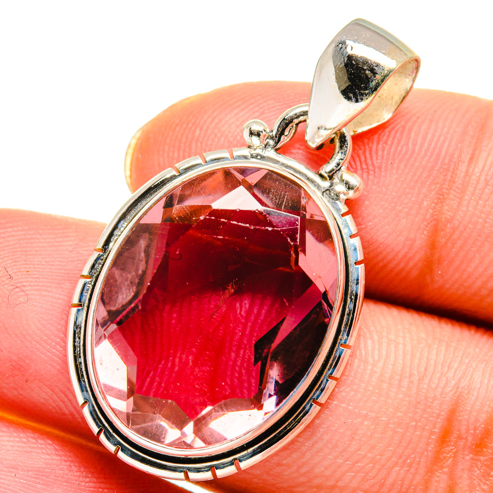 Color Change Alexandrite (lab.) Pendants handcrafted by Anasilvercos - PD13821