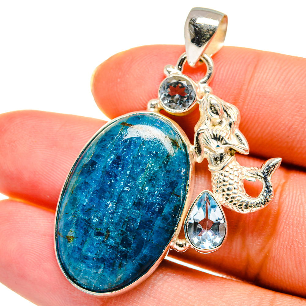 Apatite Pendants handcrafted by Anasilvercos - PD13834