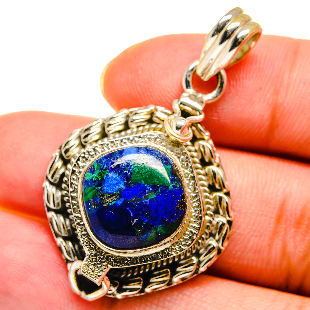 Azurite Pendants handcrafted by Anasilvercos - PD13839