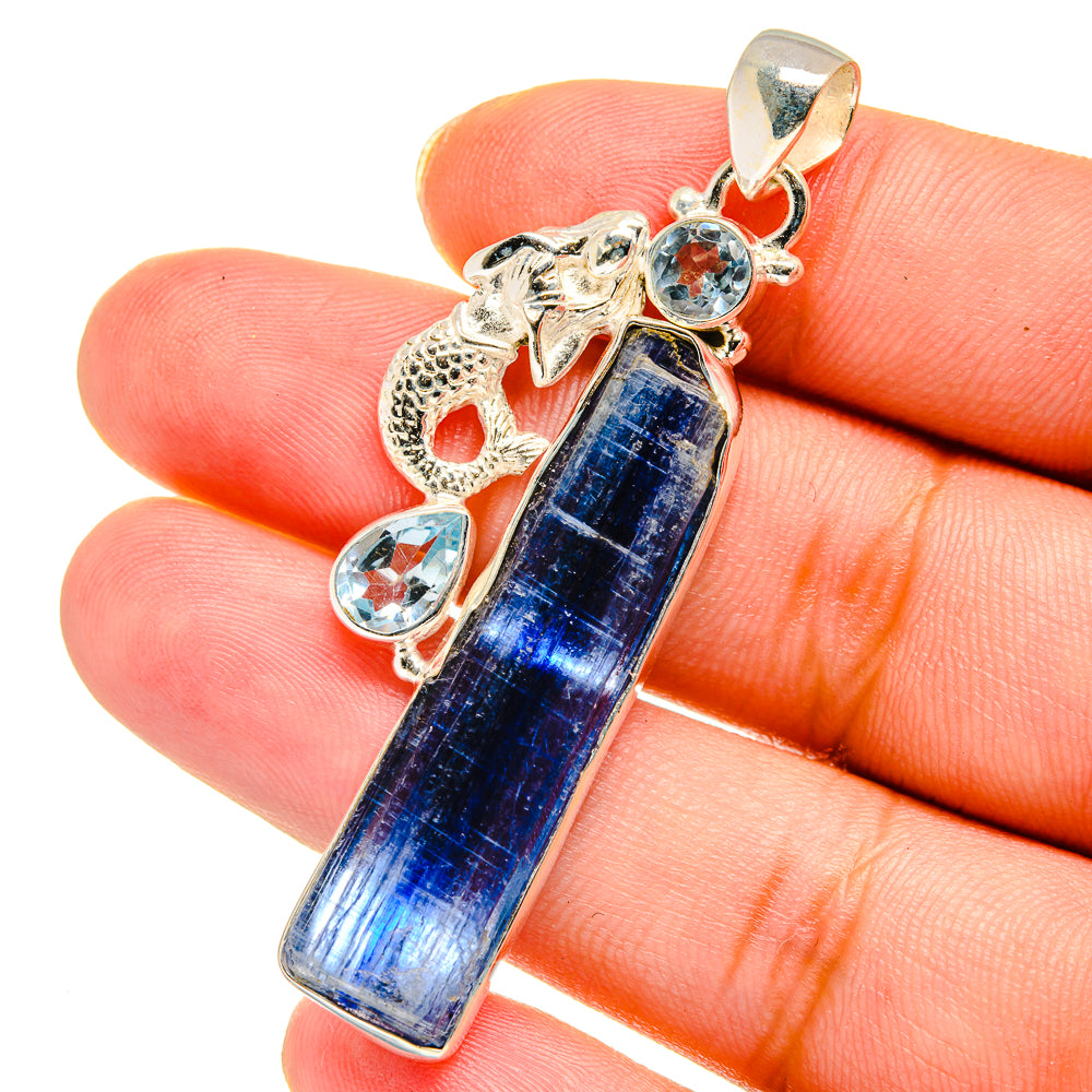 Kyanite Pendants handcrafted by Anasilvercos - PD13855