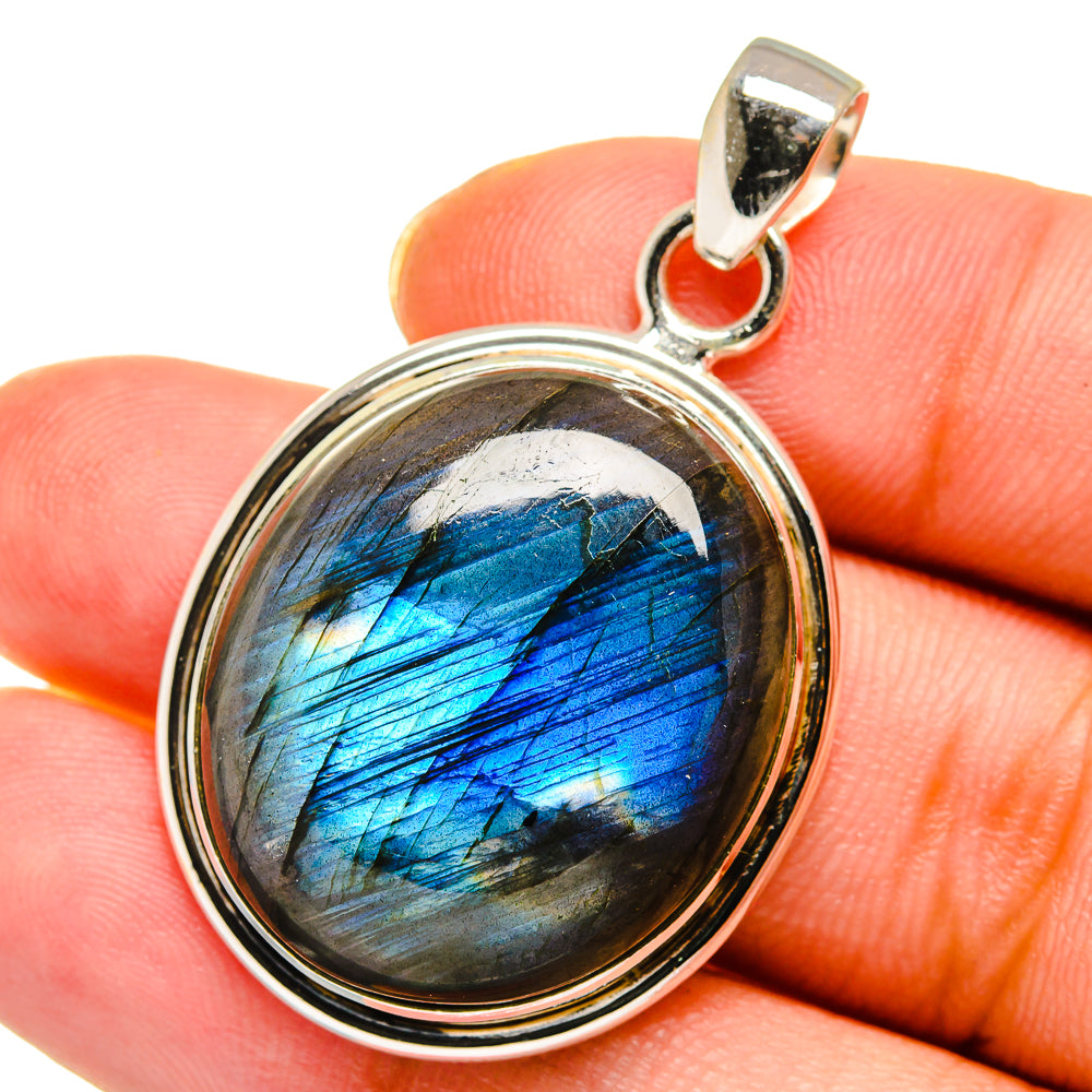 Labradorite Pendants handcrafted by Anasilvercos - PD13858