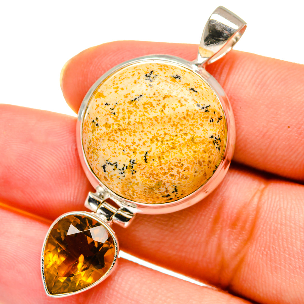 Picture Jasper Pendants handcrafted by Anasilvercos - PD13859