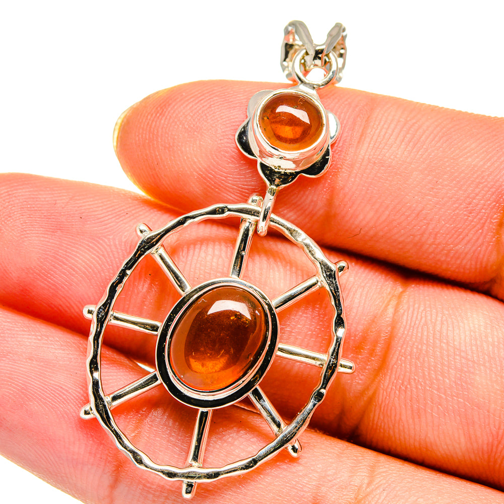 Citrine Pendants handcrafted by Anasilvercos - PD13878