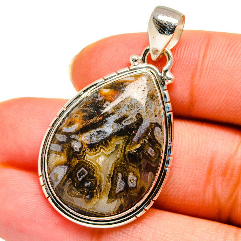 Ocean Jasper Pendants handcrafted by Anasilvercos - PD13895