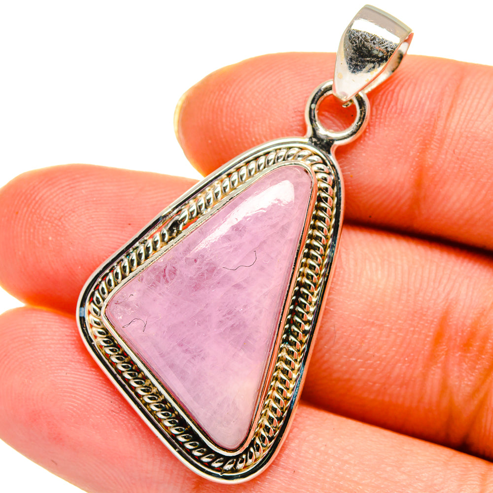 Kunzite Pendants handcrafted by Anasilvercos - PD13912