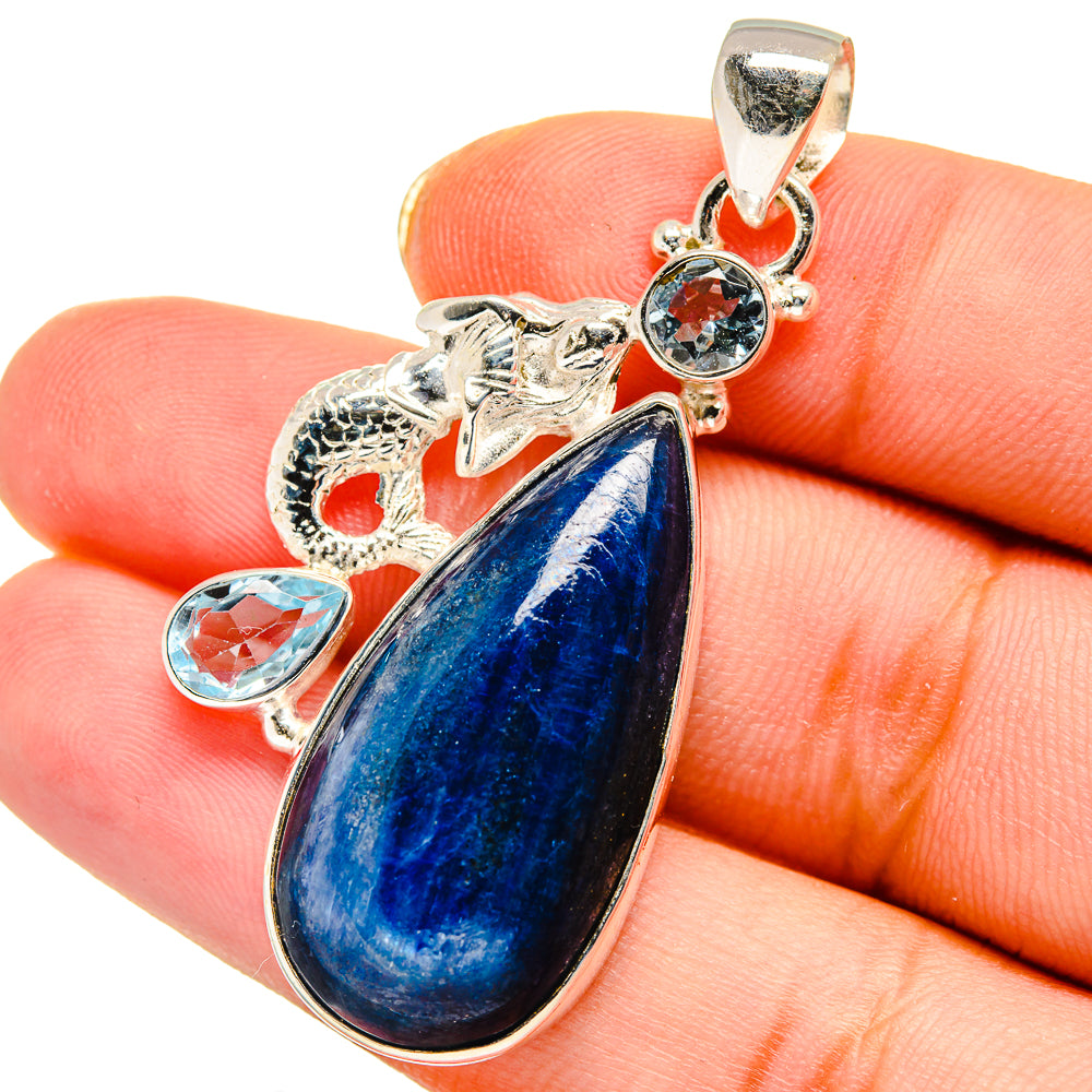 Kyanite Pendants handcrafted by Anasilvercos - PD13933