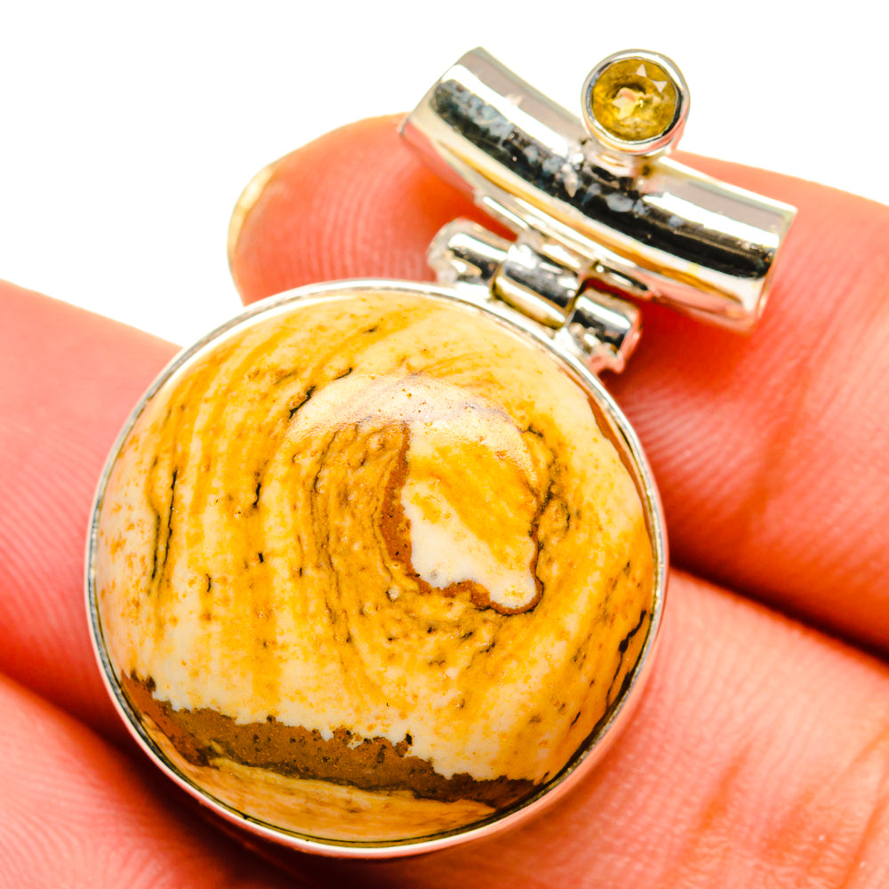 Picture Jasper Pendants handcrafted by Anasilvercos - PD13944