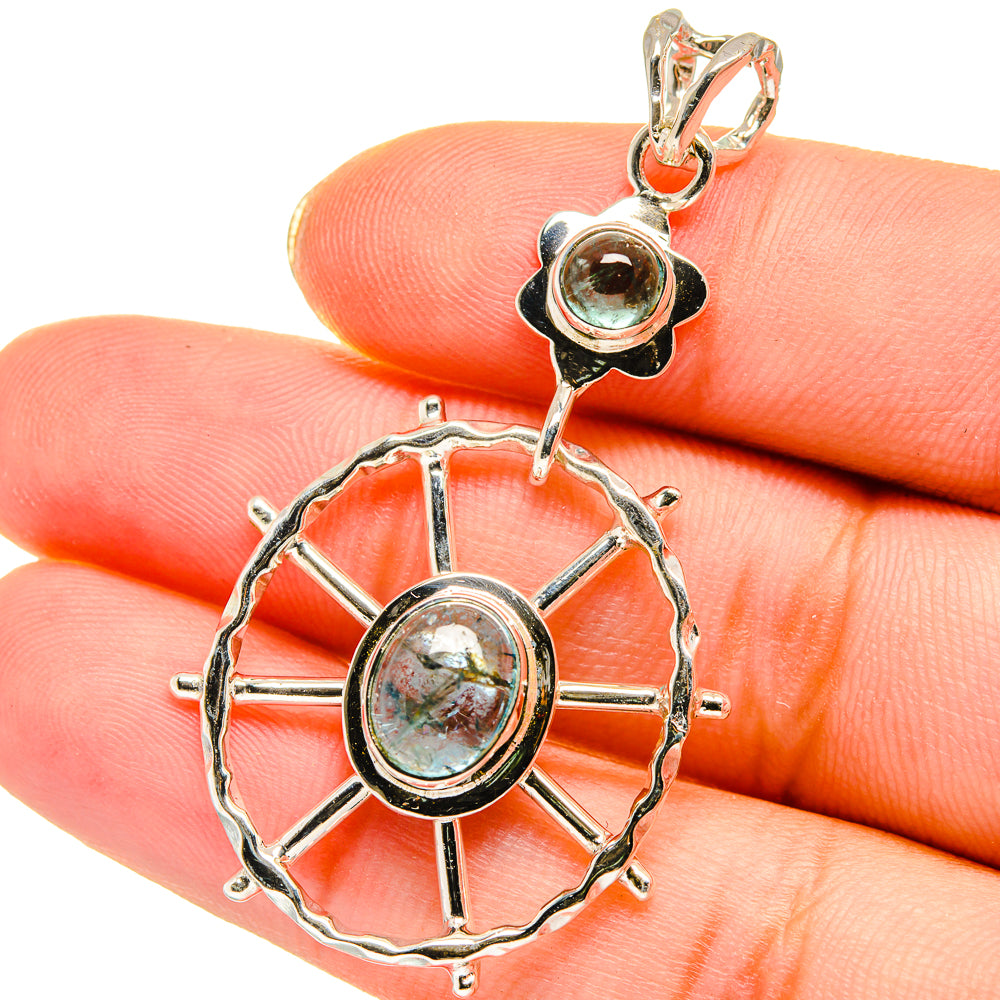 Aquamarine Pendants handcrafted by Anasilvercos - PD13958