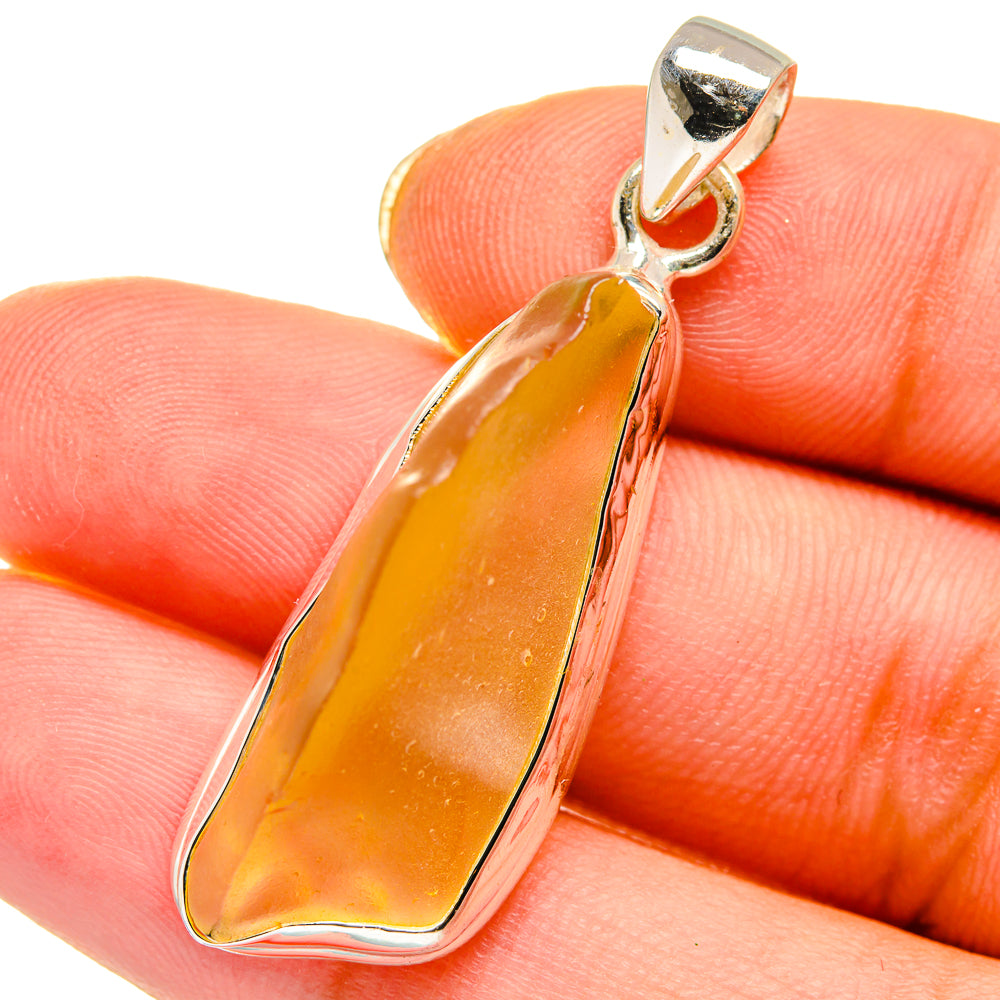 Libyan Glass Pendants handcrafted by Anasilvercos - PD14003