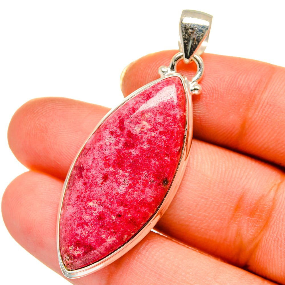 Thulite Pendants handcrafted by Anasilvercos - PD14045