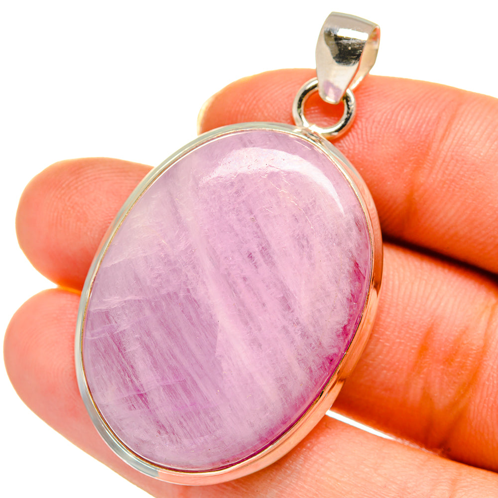 Kunzite Pendants handcrafted by Anasilvercos - PD14115