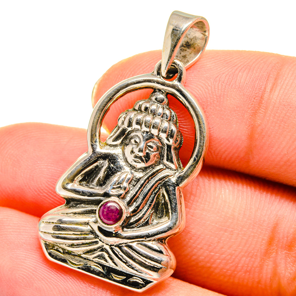 Pink Tourmaline Pendants handcrafted by Anasilvercos - PD14142