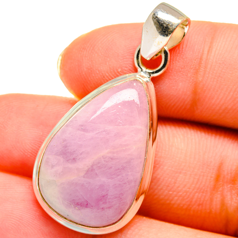 Kunzite Pendants handcrafted by Anasilvercos - PD14153