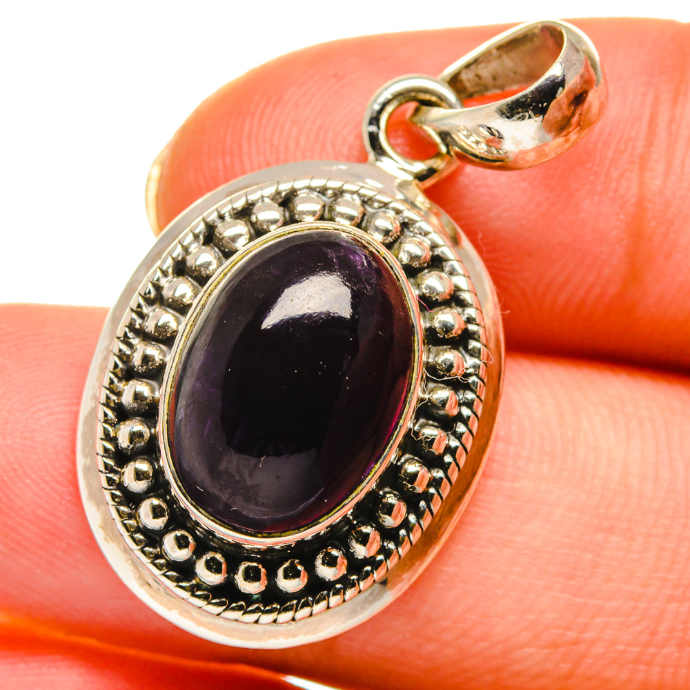 Amethyst Pendants handcrafted by Anasilvercos - PD14173