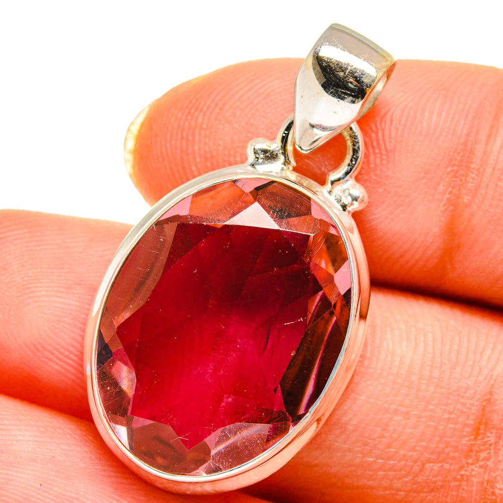 Color Change Alexandrite (lab.) Pendants handcrafted by Anasilvercos - PD14295