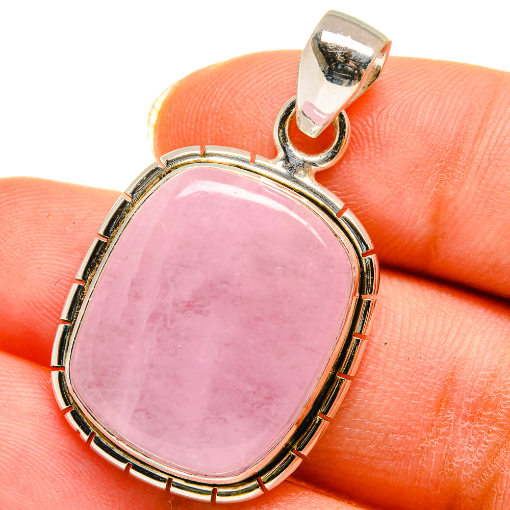 Kunzite Pendants handcrafted by Anasilvercos - PD14305