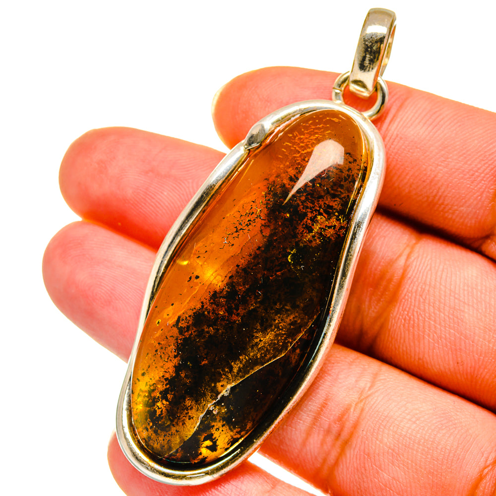Baltic Amber Pendants handcrafted by Anasilvercos - PD14319
