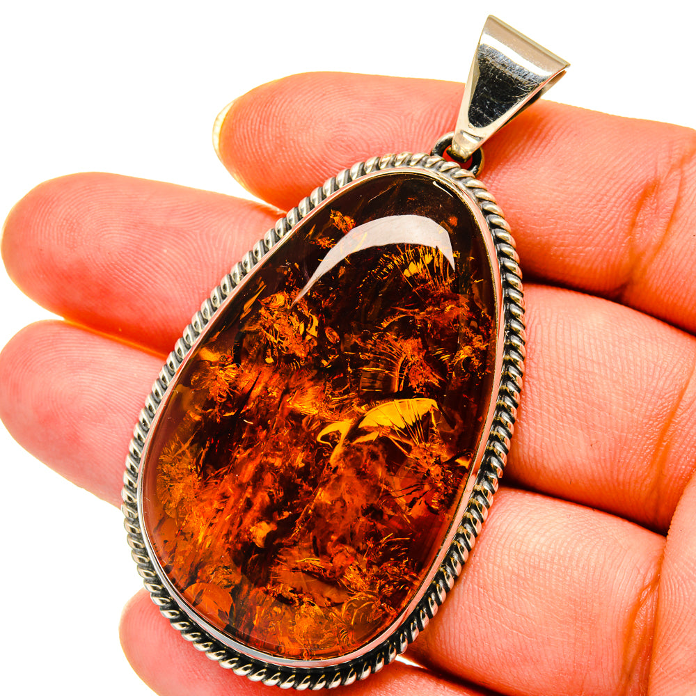 Baltic Amber Pendants handcrafted by Anasilvercos - PD14320