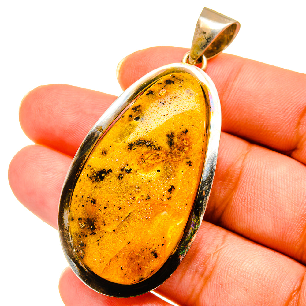 Baltic Amber Pendants handcrafted by Anasilvercos - PD14323