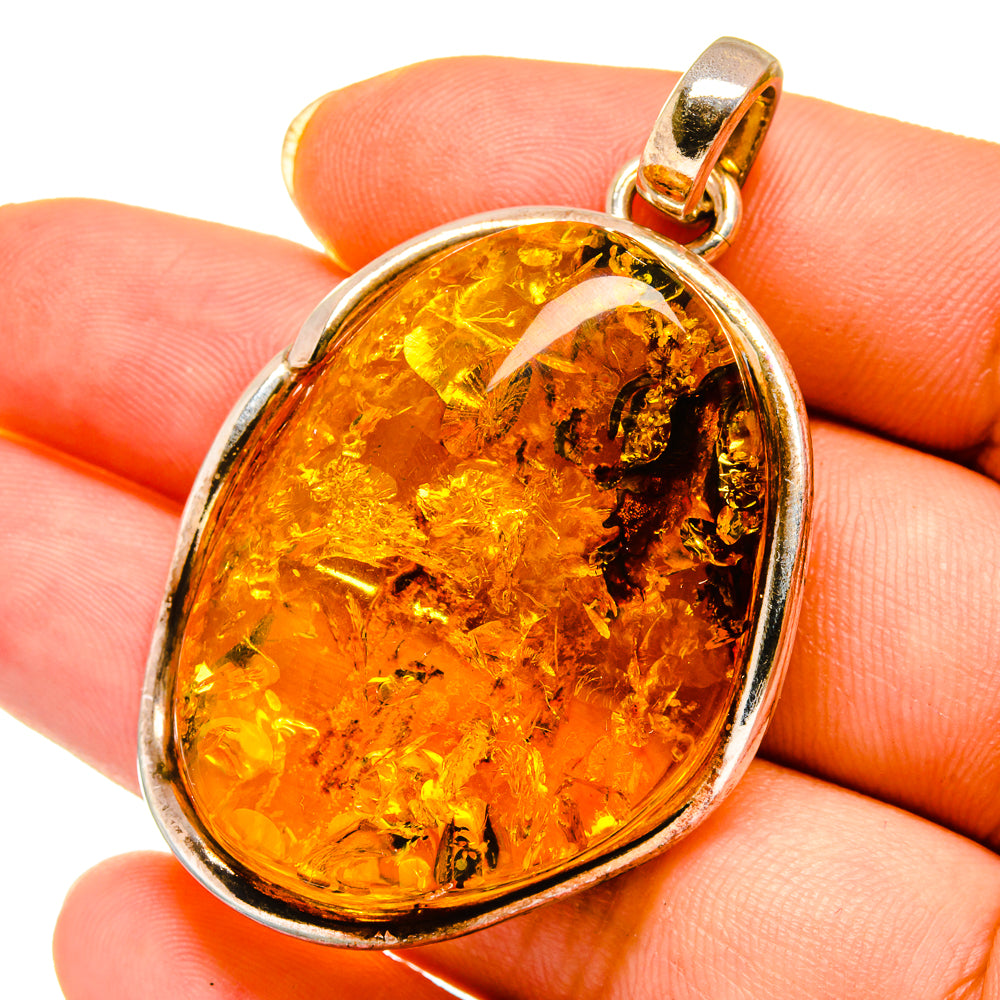 Baltic Amber Pendants handcrafted by Anasilvercos - PD14332