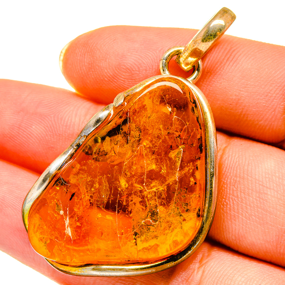 Baltic Amber Pendants handcrafted by Anasilvercos - PD14334