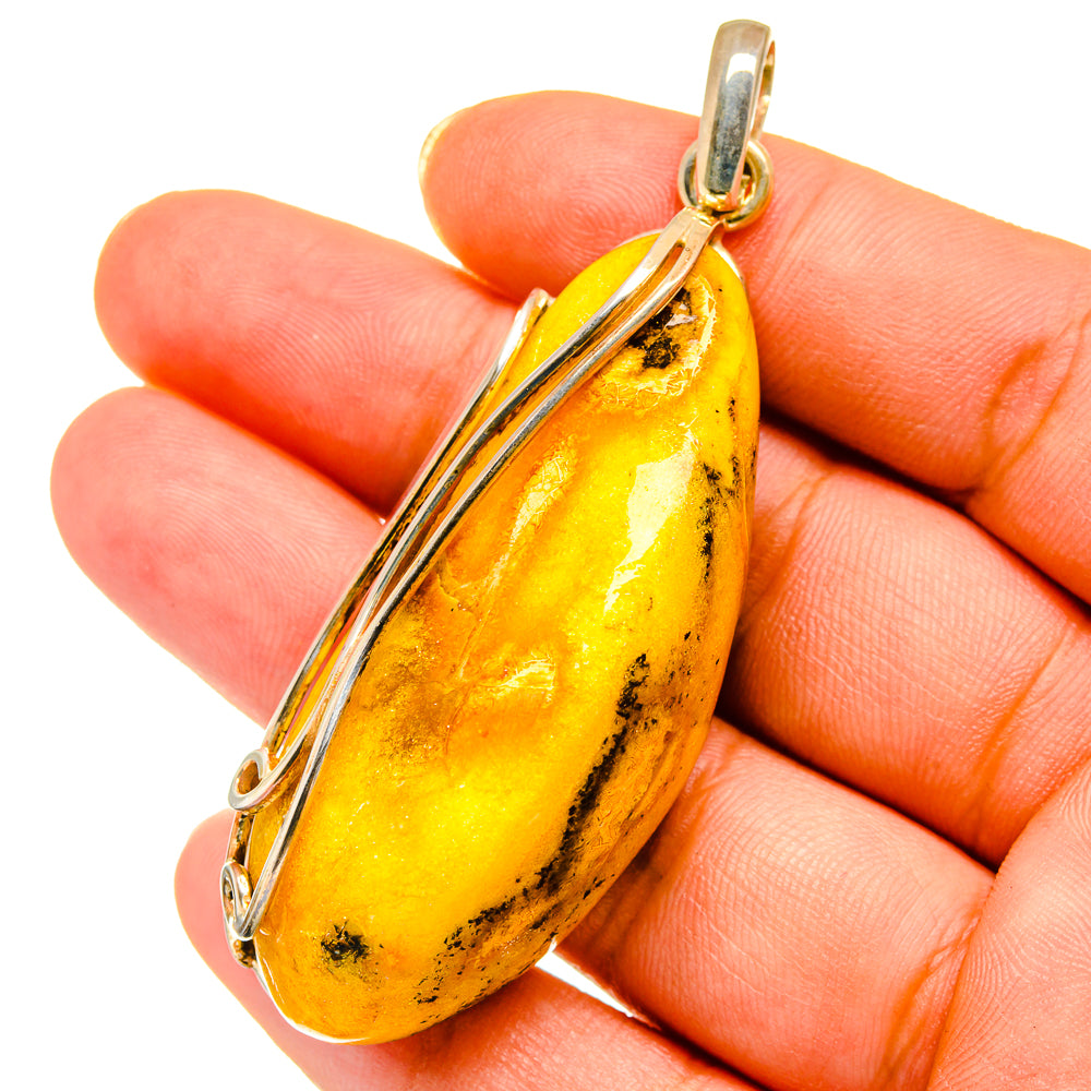 Baltic Amber Pendants handcrafted by Anasilvercos - PD14335