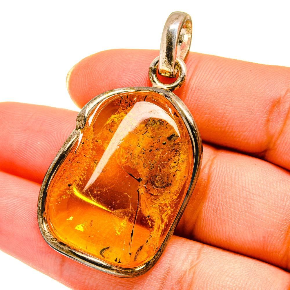 Baltic Amber Pendants handcrafted by Anasilvercos - PD14336