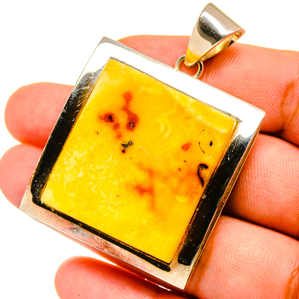 Baltic Amber Pendants handcrafted by Anasilvercos - PD14344
