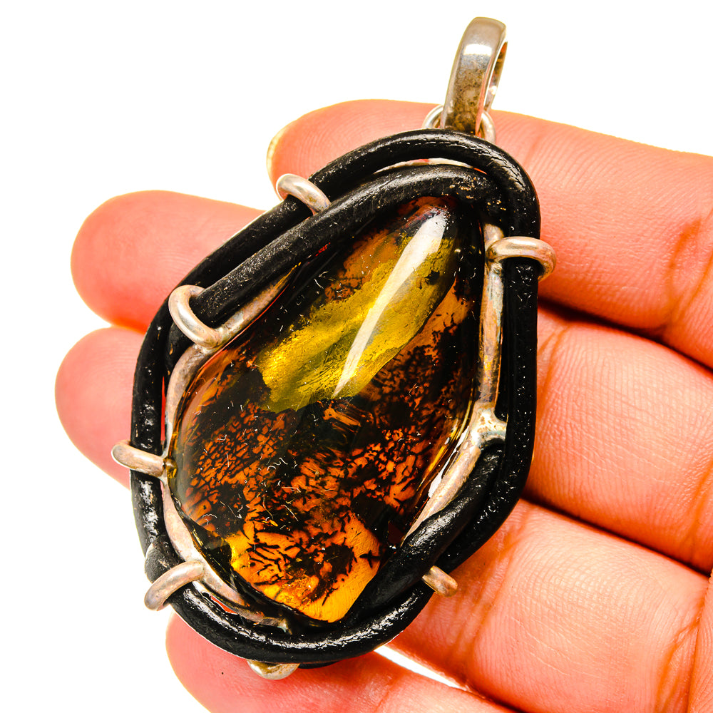 Baltic Amber Pendants handcrafted by Anasilvercos - PD14349