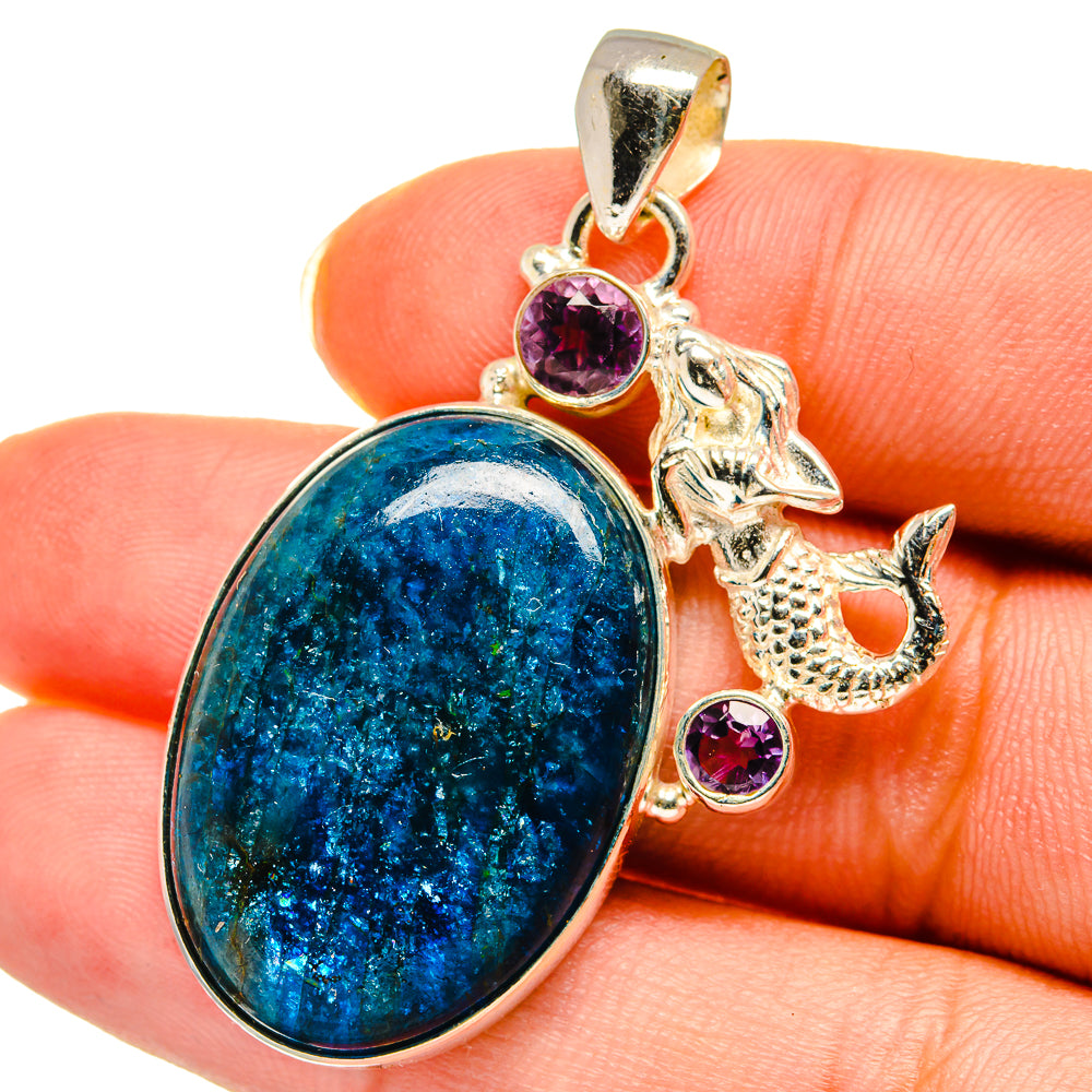 Apatite Pendants handcrafted by Anasilvercos - PD14376