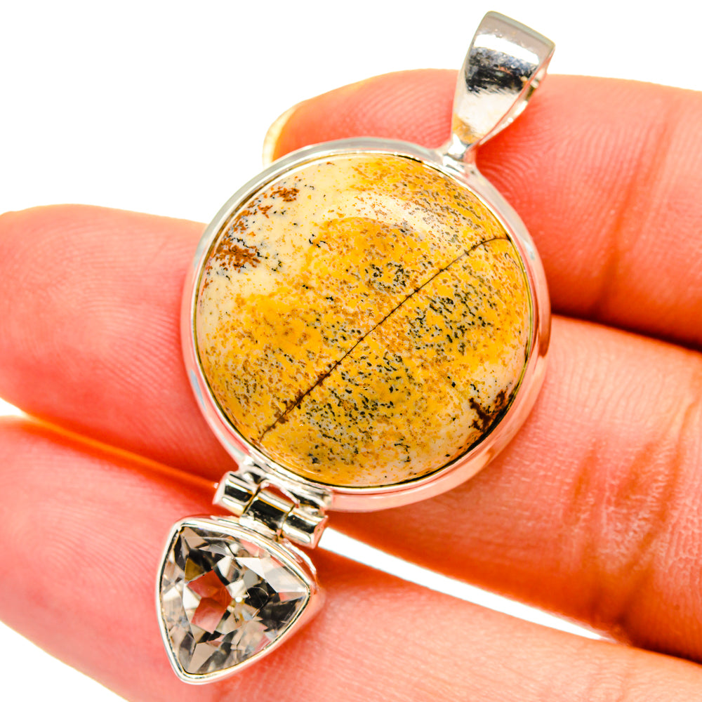 Picture Jasper Pendants handcrafted by Anasilvercos - PD14386
