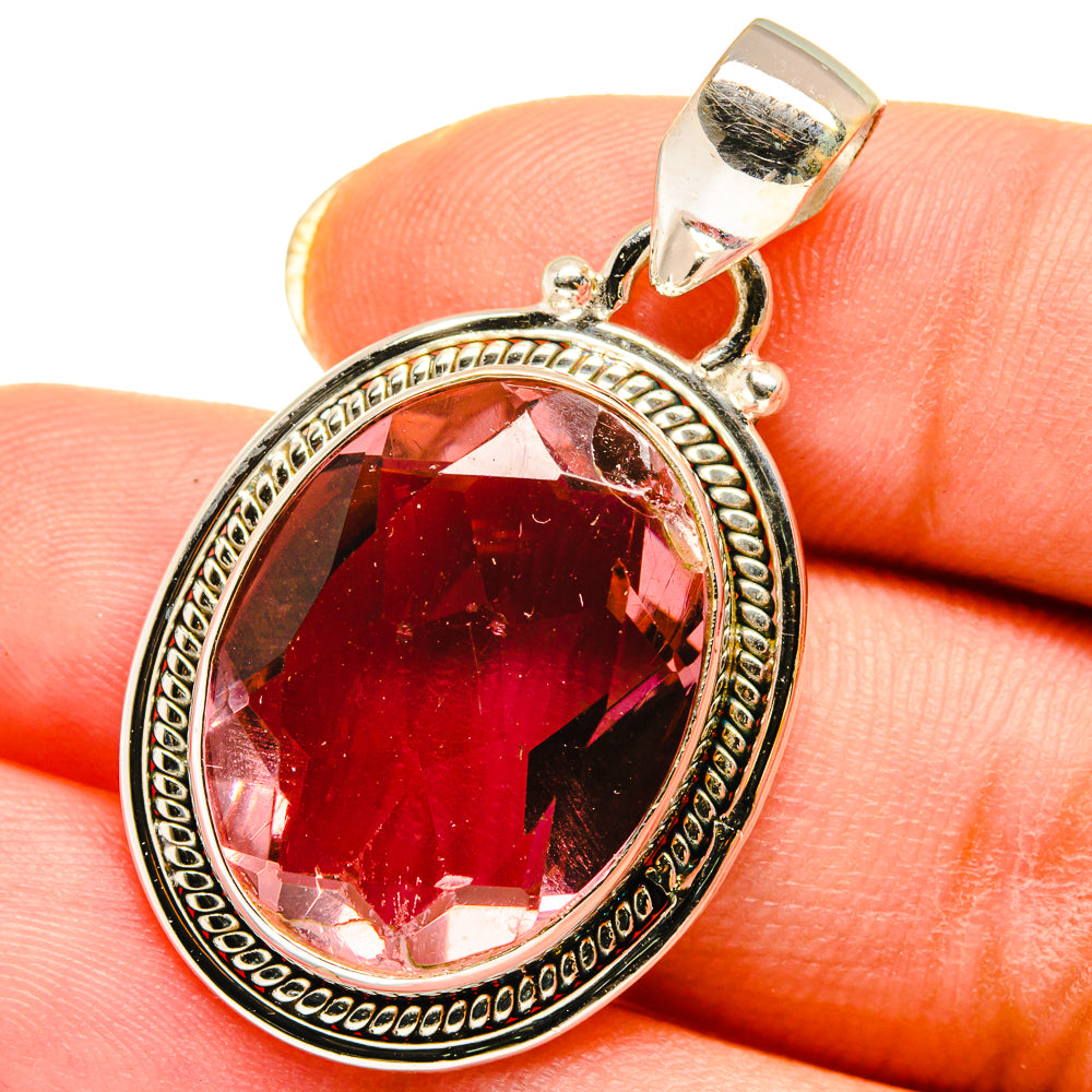 Color Change Alexandrite Pendants handcrafted by Anasilvercos - PD14411