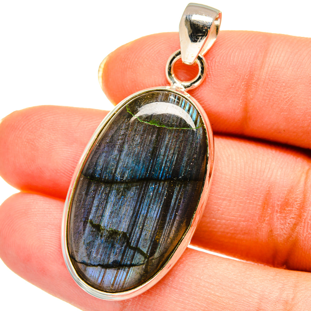 Labradorite Pendants handcrafted by Anasilvercos - PD14449