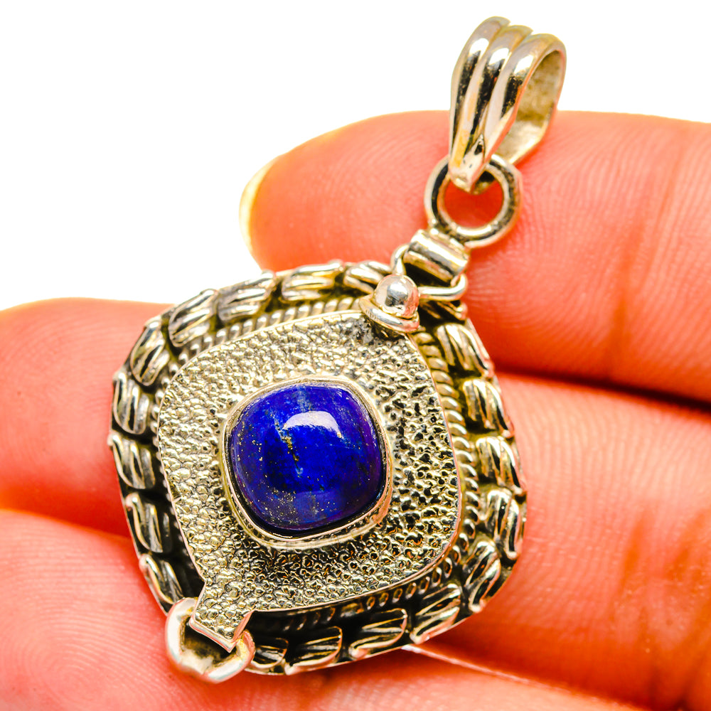 Lapis Lazuli Pendants handcrafted by Anasilvercos - PD14488