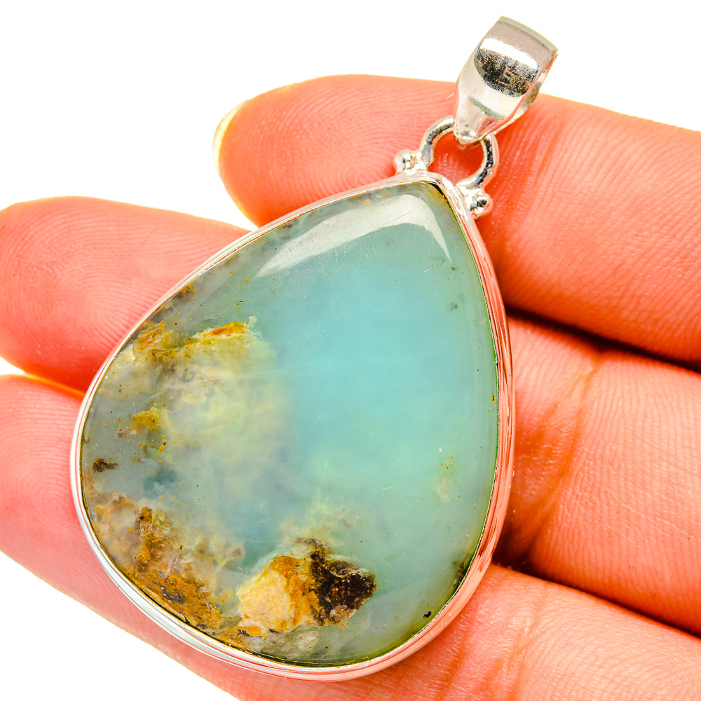 Peruvian Opal Pendants handcrafted by Anasilvercos - PD14526