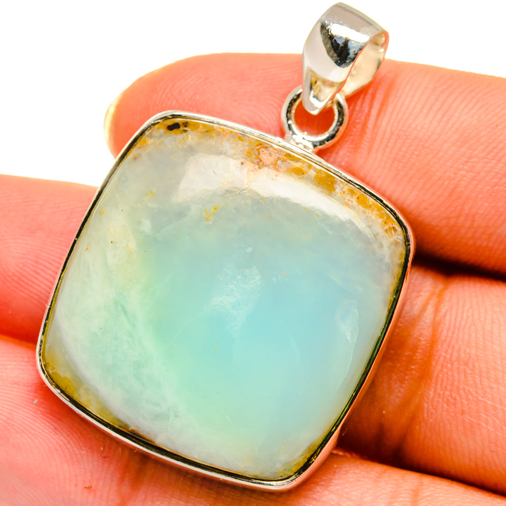 Peruvian Opal Pendants handcrafted by Anasilvercos - PD14527